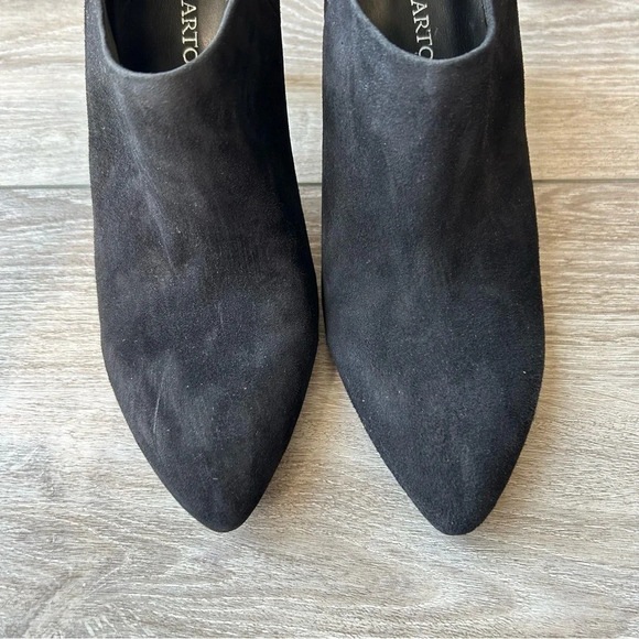 FRANCO SARTO  VELLA Black Leather Ankle Boots - Picture 4 of 15